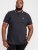 D555 Kirby Birdseye Pique Polo Black - Polo majice - Moške Polo Majice za Močnejše Postave