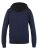 D555 Silverton Contrast Panneled Hoodie Navy - Puloverji & jopice - Moški Puloverji & Jopice za Močnejše Postave