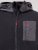 D555 Damien Micro Fleece Zip Through Hoody Črna/Siva - Puloverji & jopice - Moški Puloverji & Jopice za Močnejše Postave