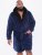 D555 Newquay Bathrobe Navy - Spodnje perilo & kopalne hlače - Moško Spodnje Perilo za močnejše postave