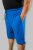 20 Nodi Short Leg Sports Pants in Combed Cotton Jersey Blue - Trenirke & kratke trenirke - Moške Trenirke za Močnejše Postave