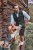 JP1880 Genuine Leather Traditional Lederhosen Shorts Brown - Kratke hlače - Moške Kratke Hlače za Močnejše Postave