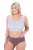 Ulla Popken 710201 Spodnjice 5 kosa Rjava - Spodnjice - 