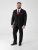 D555 Ted 4 Way Stretch Tailored Suit Jacket Črna - Obleke - Velike številke oblek za moške