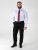 D555 Ted 4 Way Stretch Tailored Trouser Črna - Obleke - Velike številke oblek za moške