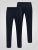 D555 Ted 4 Way Stretch Tailored Trouser Mornarska - Obleke - Velike številke oblek za moške