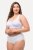 Ulla Popken 712882 Spodnjice 2 kosa Bela - Spodnjice - 