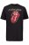 JP1880 Rolling Stones Graphic Band Comfort Fit T-Shirt Black - Kratke Majice - Moške kratke majice za močnejše postave