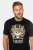 JP1880 Guns N’ Roses Skull Comfort Fit Band T-Shirt Black - Kratke Majice - Moške kratke majice za močnejše postave