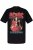 JP1880 ACDC - Let There Be Rock Vintage looking Band T-Shirt Black - Kratke Majice - Moške kratke majice za močnejše postave