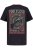 JP1880 Pink Floyd Retro Graphic Comfort Fit Band T-Shirt Black - Kratke Majice - Moške kratke majice za močnejše postave