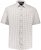 JP1880 Modern Fit Check Print Short Sleeve Shirt Grey - Srajce - Moške srajce za Močnejše Postave