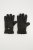 JP1880 Gloves Leather Warm Lining Black - Rokavice - 