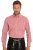 JP1880 Modern Fit Button-Down Collar Long Sleeve Check Shirt Light Red - Srajce - Moške srajce za Močnejše Postave