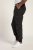JP1880 Cargo Trousers with Many Pockets Stretchy Black - Kavbojke & hlače - Moške Kavbojke in Hlače za Močnejše Postave