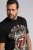 JP1880 Rolling Stones Graphic Comfort Fit Band T-Shirt Black - Kratke Majice - Moške kratke majice za močnejše postave