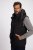 JP1880 Quilted Gilet DownTouch Padding Black - Jakne - Moške bunde za Močnejše Postave