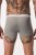 JP1880 Boxershorts Flexnamic OEKO-TEX Mid 2-Pack Grey/Off-White - Spodnje perilo & kopalne hlače - Moško Spodnje Perilo za močnejše postave