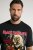 JP1880 Iron Maiden - Number of the Beast Graphic Comfort Fit Band T-Shirt Black - Kratke Majice - Moške kratke majice za močnejše postave