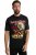 JP1880 Iron Maiden - Number of the Beast Graphic Comfort Fit Band T-Shirt Black - Kratke Majice - Moške kratke majice za močnejše postave