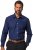 JP1880 Shirt Business Long Sleeve Navy - Srajce - Moške srajce za Močnejše Postave