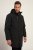 JP1880 Parka Warm Sleeves with Windcuffs Black - Jakne - Moške bunde za Močnejše Postave