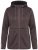 Ulla Popken 812880 Pletena flis jakna s teddy flisom Taupe - Oblačila iz flisa - 