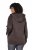 Ulla Popken 812880 Pletena flis jakna s teddy flisom Taupe - Oblačila iz flisa - 