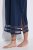 Ulla Popken 815333 Spalna srajca Temno modra - Spalne srajce - 