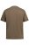 JP1880 Comfortable Fit Vintage Look T-Shirt Light Brown - Kratke Majice - Moške kratke majice za močnejše postave