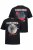 JP1880 Scorpions Blackout Graphic Comfort Fit Band T-Shirt Black - Kratke Majice - Moške kratke majice za močnejše postave