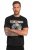 JP1880 Scorpions Blackout Graphic Comfort Fit Band T-Shirt Black - Kratke Majice - Moške kratke majice za močnejše postave