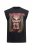 JP1880 Iron Maiden Graphic Comfort Fit Band Tank Top Black - Kratke Majice - Moške kratke majice za močnejše postave