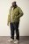 STHUGE Bomber Jacket With Hood Green - Jakne - Moške bunde za Močnejše Postave