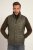 JP1880 Quilted Gilet Vintage Leather Green - Jakne - Moške bunde za Močnejše Postave