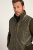 JP1880 Quilted Gilet Vintage Leather Green - Jakne - Moške bunde za Močnejše Postave