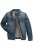 JP1880 Denim Jacket Dark Blue Denim - Jakne - Moške bunde za Močnejše Postave