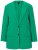 Ulla Popken 826487 Oversize suknjič z žepi s pokrovom Smaragdno zelena - Blazer - Blazerji v velikih velikostih za ženske