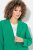 Ulla Popken 826487 Oversize suknjič z žepi s pokrovom Smaragdno zelena - Blazer - Blazerji v velikih velikostih za ženske