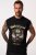 JP1880 Ozzy Motörhead Graphic Band T-Shirt Black - Kratke Majice - Moške kratke majice za močnejše postave