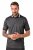 JAY-PI Quickdry Two-Tone Golf Poloshirt Black - Polo majice - Moške Polo Majice za Močnejše Postave