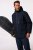 Jay-Pi Ski Jacket Functional Waterproof Windproof Navy - Smučarska oblačila - Velike zimske jakne za moške