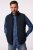 JP1880 Quilted Vest Techno Down Padding Navy - Jakne - Moške bunde za Močnejše Postave