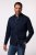 JP1880 829251 Jeans jakna s teddy podlogo Temno modra - Jakne - Moške bunde za Močnejše Postave