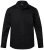 Men+ 757 Poslovna srajca z dolgimi rokavi z odprtim ovratnikom Črna - Srajce - Moške srajce za Močnejše Postave