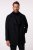 JP1880 Caban Short Double-breasted Overcoat Navy - Jakne - Moške bunde za Močnejše Postave