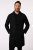 JP1880 Coat Classic Wool Blend Black - Jakne - Moške bunde za Močnejše Postave
