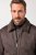 JP1880 Bomber Jacket Faux Leather Dark Brown - Jakne - Moške bunde za Močnejše Postave