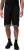 JP1880 Jay-Pi Bermuda QuickDry Mesh Fitness Shorts Black - Športna & zunanja oblačila - Moška Športna Oblačila za Močnejše postave
