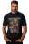 JP1880 Iron Maiden Eddie Attack Band T-Shirt Black - Kratke Majice - Moške kratke majice za močnejše postave